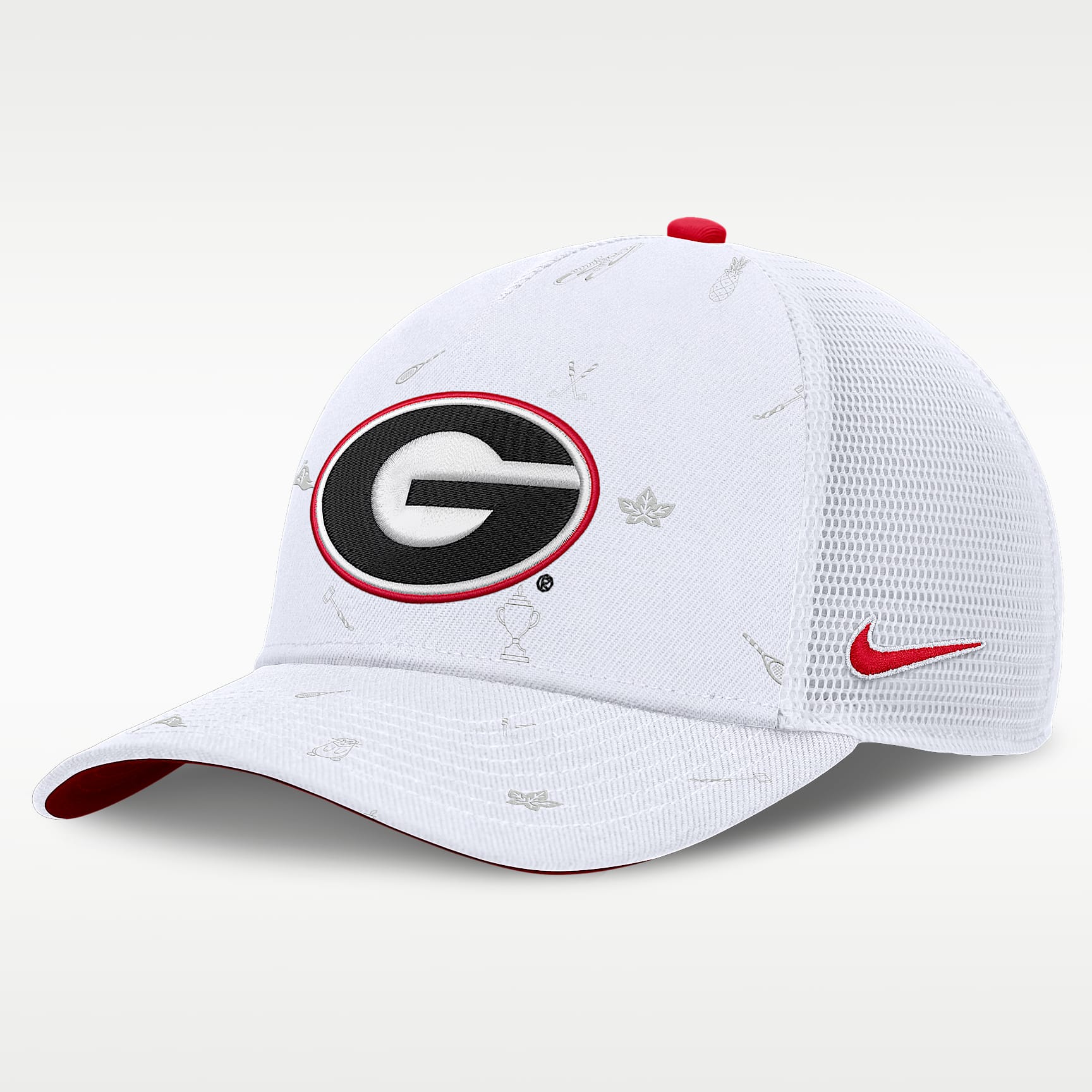 90s 銀タグ 台湾制 Nike Trail Blazers キャップ ブラウン Georgia Country Club Golfin' Rise Men's Nike College Trucker